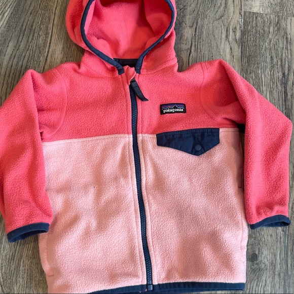 Patagonia Other - Patagonia Baby Hooded Fleece, 12-18 months